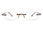 Scojo New York Gels Reading Glasses Rimless Lightweight 71522 Tortoise +2.25. Fixed Price $29.99.