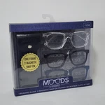 Moods By Eyesquared Reading Glasses +1.50 Magnetic Snap On Frame Cloth Case. Fixed Price $34.99.