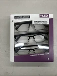 Design Optics By F.g Women's Fashion Reading Glasses +1.50 3-PK 1408224 Style. Fixed Price $12.49.