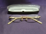 Nib +1.00 Cross Stephanie Rimless Readers Reading Glasses W/ Case RD0140-1A. Fixed Price $11.99.