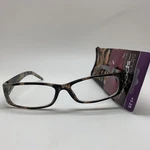 E293 Foster Grant Simply Specs Syriah Brn + 1.25 Reading Glasses Readers. Fixed Price $9.95.