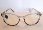 Peepers Reading Glasses That's Wrap Smoke +1.50 With Case. Fixed Price $22.00.