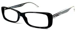 Dolce & Gabbana DG3142 501 Black/crystal Designer Eyeglasses Frame 53-15-137. Fixed Price $60.00.