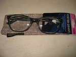 Foster Grant Aviana Teal Women Readers Square Reading Glasses 2.50 Soft Case New. Fixed Price $14.99.