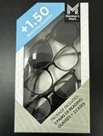 Members Mark Style 100 +1.50 2 Pairs Reading & Sunglasses. Fixed Price $14.99.