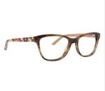 Vera Bradley Emerson Flower Brown 53-17-137 Flex Hinge Eyeglasses Frame HY74. Fixed Price $22.75.