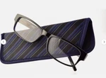 Foster Grant Sloan Blu Mens Reading Glasses Readers & Case New. Fixed Price $14.99.