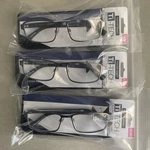 "3 Pair" Foster Grant TI104 +2.50 Gun Metal Gray Tech Reading Readers Glasses. Fixed Price $27.95.