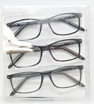 Design Optics Cole Classic Full Rim Rectangular Reading Glasses 3-PACK +1.25. Fixed Price $11.95.