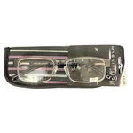 Foster Grant Magnavision Leo Men Reading Glasses +1.00 Gunsmoke Nwt. Fixed Price $18.99.