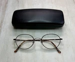 Tura M833 Brn Brown Metal Oval Eyeglasses Frames Only 49-20-145. Fixed Price $44.95.