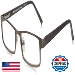 Foster Grant Mens Sawyer Multifocus Rectangular Reading Glasses Matte Dark. Fixed Price $51.26.