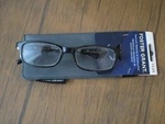 Foster Grant +1.25 Brandon Black Frame Reading Glasses New. Fixed Price $14.96.