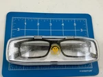 Judd's New Cross Reader's +1.00 Reading Glasses Clear Black Frames. Fixed Price $10.00.