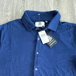 English Laundry Men Navy Button Down Long Sleeve Polo Shirt Style EL1012 Size. Fixed Price $24.00.
