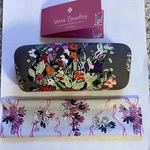 Vera Bradley Hope Blooms Floral Hard Case Glasses And Multicolor Cleaning Cloth. Fixed Price $18.50.