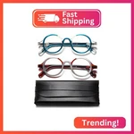 Ytdbns Retro Round Reading Glasses For And Women, Stylish Color Frame Design. Fixed Price $25.17.