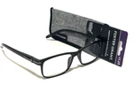 New Foster Grant Reading Glasses +1.25 Square Sleek Black Plastic Case. Fixed Price $11.33.