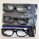 "3 Pair' R271 Foster Grant Boston Black + 1.25 Reading Glasses Readers. Fixed Price $19.95.