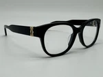 De Cartier Black Composite Cat-eye Eyeglasses CT0452OA Mint 100% Genuine $820. Fixed Price $450.00.