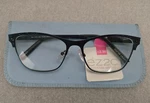 Foster Grant EC2C Reading Glasses +2.50 Kaia 54 15-140 Blue With Case. Fixed Price $10.88.