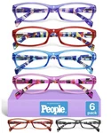 Gaoye 4.0 Reading Glasses For Women, 6 Pack Fashion Readers-blue Light Filtering. Fixed Price $14.95.