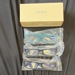 Gaoye +1.0 Blue Light Filter Reading Glasses Rectangle Multicolor 3-PACK. Fixed Price $13.00.