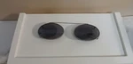 Vintage Hilco Leader Clip-on Sunglasses-pewter Ii With Case. Fixed Price $15.00.