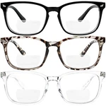 Bifocal Reading Glasses For Women Rectangle Multifocal Readers Fashion Nerd. Fixed Price $19.99.
