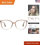 TR90 Cat Eye Blue Light Blocking Glasses Women All-day Comfort & Style. Fixed Price $59.99.