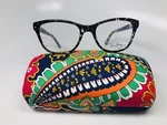 New Authentic Vera Bradley Emerson Blue Bayou Eyeglasses 53MM With Case. Fixed Price $34.95.