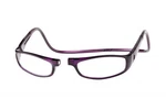 Clic +1.25 Diopter Magnetic Reading Glasses: Euro - Purple. Fixed Price $44.95.