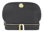 Joy Smart & Chic Genuine Leather Travel Case With Secret Section, Black. Fixed Price $34.71.