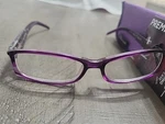 Foster Grant Dazzling Prp +1.25 Reading Glasses Readers Jeweled Purple Case. Fixed Price $10.00.