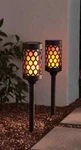 Members Mark 20 Lumen Solar Torch Light Die-cast Aluminum And Glass Pack. Fixed Price $49.95.