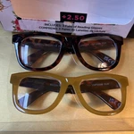 Betsey Johnson +2.50 Thick Readers Pairs Boxed Tortoise/ Mustard. Fixed Price $17.97.