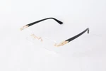 New Cartier Eyewear Optical Eyeglasses CT0287O 001 Gold. Fixed Price $740.74.