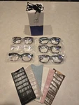 Miyya 6 Pack Fashion Reading Glasses For Women, Blue Light Blocking. Fixed Price $13.94.