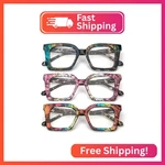Kokobin 3 Pack Stylish Square Frame Reading Glasses For Women, Blue Light Blocki. Fixed Price $16.94.