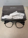 Eddie Bauer EB32212 Bk Black Authentic Eyeglasses 51-18-135 With Original Case. Fixed Price $25.00.