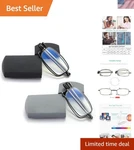Universal Foldable Readers - 1.5X Magnification With Blue Light Defense (2 Pack). Fixed Price $28.99.