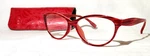 Corinne Mccormack Upsweep Women's +1.50 Red Cat Eye Plastic Reader Glasses. Fixed Price $9.99.