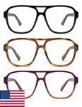 Amomoma 3-PACK Oversized Aviator Blue Light Reading Glasses For & Women. Fixed Price $47.50.