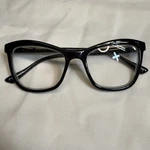 Betsey Johnson Eyeglasses Readers Black Cats 52 18-143 +2.50 MS0623 VMP2005. Fixed Price $15.00.