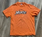 Vintage 80S Soda Orange Shirt "i've Got Moxie" 100TH Anniversary 1884-1984. Fixed Price $32.84.