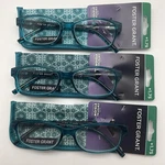 "3 Pair Foster Grant Pearla + 1.75 Reading Readers Glasses Tel. Fixed Price $24.95.