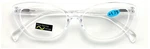 Cateye Transparent Clear Reading Glasses - Sexy Female Readers Spring Hinge. Fixed Price $9.95.