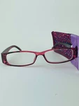 E-z Readers Fashion Britney Magenta Reading Glass W/ Case Choose Magnification. Fixed Price $8.00.