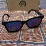 Bathing Bape Shark Sunglasses Blue Mirror Lens /black Frame New. Fixed Price $248.00.