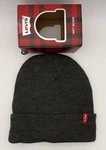 Beanie Gray In Gift Box With Logo On Cuff. Fixed Price $9.65.